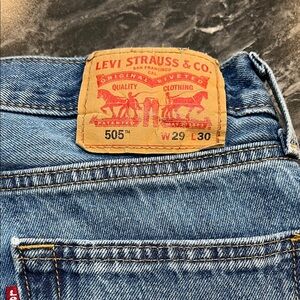 Levi's 505 Classic Denim Men's Jeans